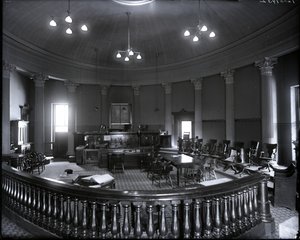 Vue intérieure de la salle d